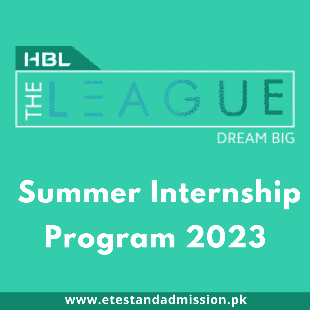 HBL Summer Internship Program 2023 Etest And Admission